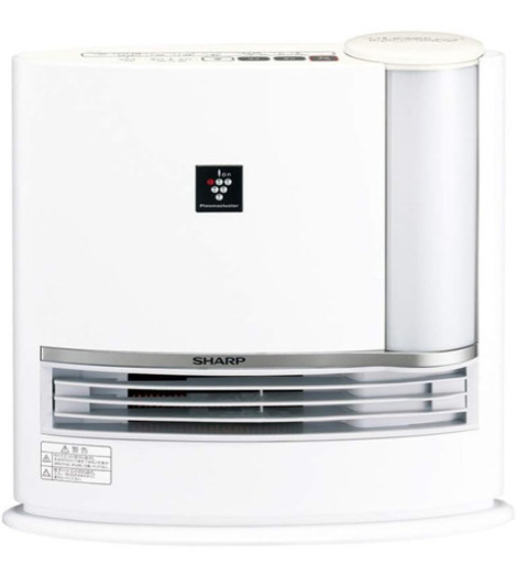 【未使用品】シャープ 加湿 セラミックファンヒーター HX-L120-W
