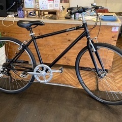 後輪タイヤ・後輪チューブ新品！】6段変速 26インチクロスバイク