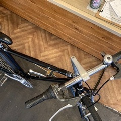 【後輪タイヤ・後輪チューブ新品！】6段変速　26インチクロスバイク　マットブラック