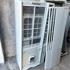 札幌市内配送可 美品 21年製 コロナ ルームエアコン ウインドエアコン CW-1821 標準窓枠付き