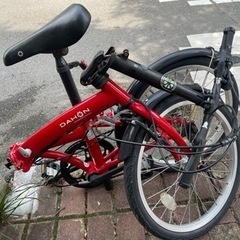 【お渡し先決定】折りたたみ自転車　DAHON Gimmick D6