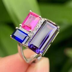 新しいデザインのコンビネーションモザイクリング