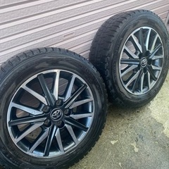 トヨタ純正ホイール冬タイヤ付き