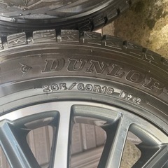 トヨタ純正ホイール冬タイヤ付き