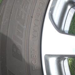 【R5年製】NBOX純正タイヤとアルミ４本セット