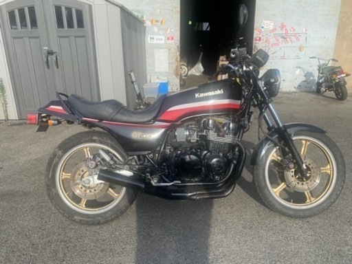 カワサキ　GPZ400F 車検付　実動　ベース　Z400GP仕様　ZX400A