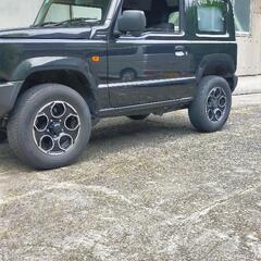引取り8/18迄！【美品】ジムニーJB64夏タイヤ＆ホイール４本セット