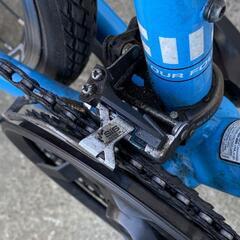 キャノンデール XL クイック4 クロスバイク quick 自転車 ブルー 水色