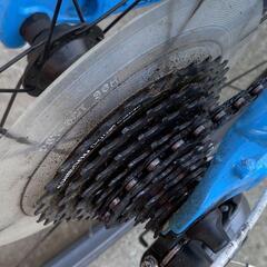 キャノンデール XL クイック4 クロスバイク quick 自転車 ブルー 水色