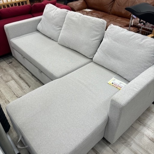家具 ソファ 3人掛けソファー 収納付き
