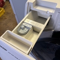 激安ドラム!! SHARP 左開き ES-S7A-WL 2016年 ドラム式洗濯機 家電 生活家電 洗濯機
