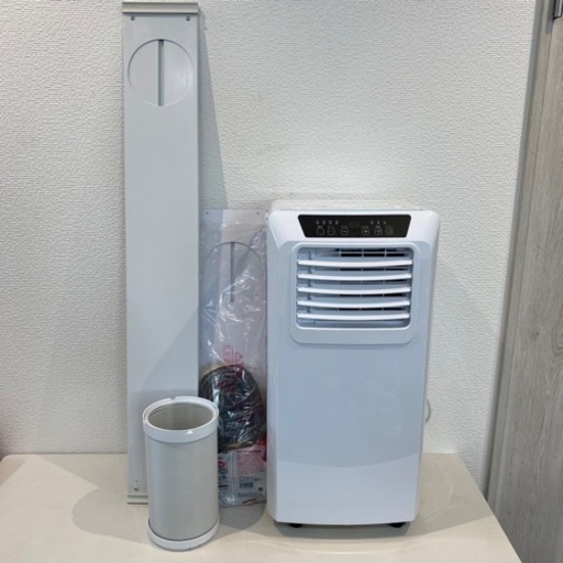 【美品】山善 YAMAZEN 移動式クーラー PJEC-K222-W 2023年製 ポータブルクーラー スポットクーラー 16〜31°C 冷風 除湿 ホワイト