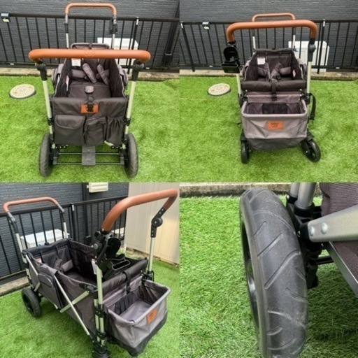 専用 Feemom二人乗りキャリーワゴン Feemom ベビーカー 二人乗り