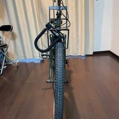 自転車　ストリートコンバート26型緑
