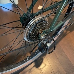 自転車　ストリートコンバート26型緑