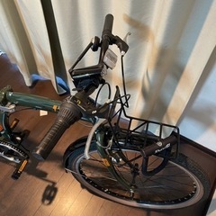 自転車　ストリートコンバート26型緑