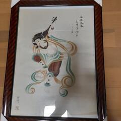 敦煌観音画 骨董品