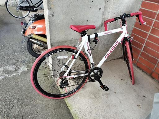 ほぼ新品graniphロードバイク (ユキオ) 伏石のクロスバイクの中古  