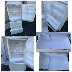 配送無料‼️当日配送‼️ サンヨー 3ドア コンパクトなのに大容量 冷蔵庫 250L🏅 清掃済み✅　洗濯機　も出品　✨　兵庫　京都　大阪　奈良　和歌山　滋賀　🔹　　　