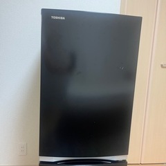 TOSHIBA 東芝ノンフロン冷凍冷蔵庫 黒 153L