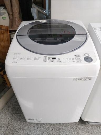 【引取先決まりました！】 洗濯機 8kg SHARP 2020年製 ES-GV8E