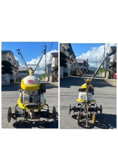 イセキ パンジー21 耕運機 管理機 耕転機 移動輪付 家庭菜園 畑 耕うん