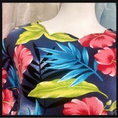 日本製✧kokoro]和エスニック ワンピース 桜色 和柄 アジアン 花柄