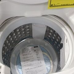 J7290 ★6か月保証付★　TOSHIBA　トウシバ　6.0kg洗濯機　AW-6GM1　ホワイト　2022年製 動作確認、クリーニング済み　【リユースのサカイ柏店】参考価格48,830円