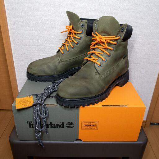 Timberland×PORTER ティンバーランド×ポーター アイコン 6インチ シックスインチ プレミアム ウォータープルーフ ブーツ 限定 26cm