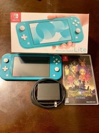 Nintendo Switch Lite ターコイズ　超美品✨　おまけソフト付き