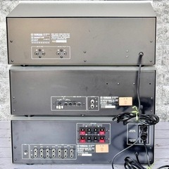 YAMAHA ステレオアンプ + ラジオチューナー + カセットデッキ