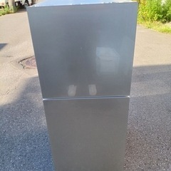 アース万代店　冷凍庫4段引き出し！ TWINBIRD ノンフロン冷蔵庫 KHR-EJ15 2ドア冷凍冷蔵庫 