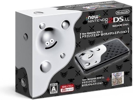【新品】New Nintendo 2DS LL ドラゴンクエスト はぐれメタルエディション
