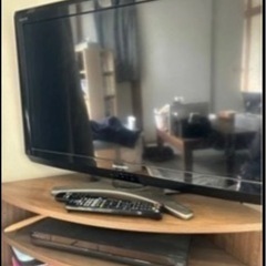 AQUOS LC-32E7 32型 シャープ 500GB 2番組同時録画 ブルーレイ