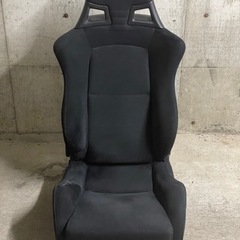 RECARO レカロ SR-11 CZ4AランエボX純正シート ZC32Sシートレール付き 純正流用 運転席シート セミバケ レカロシート 