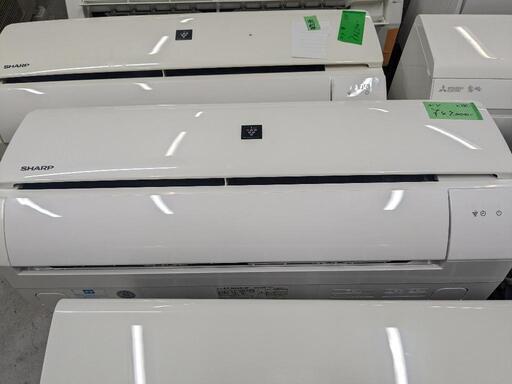 取付込2021年式2,2k6-8畳  分解洗浄済SHARP