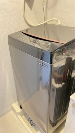 アイリスオーヤマ製ガラストップ洗濯機
