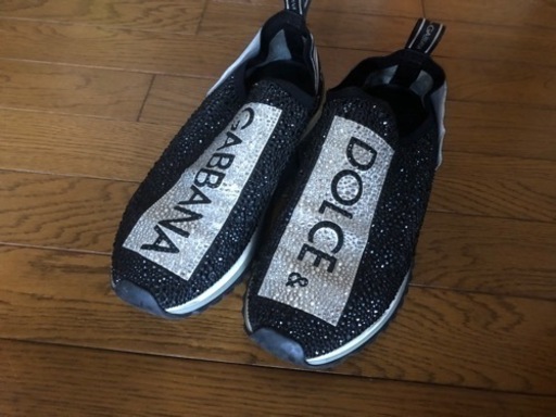 DOLCE&GABBANA ソレント スワロフスキースニーカー DOLCE&GABBANA