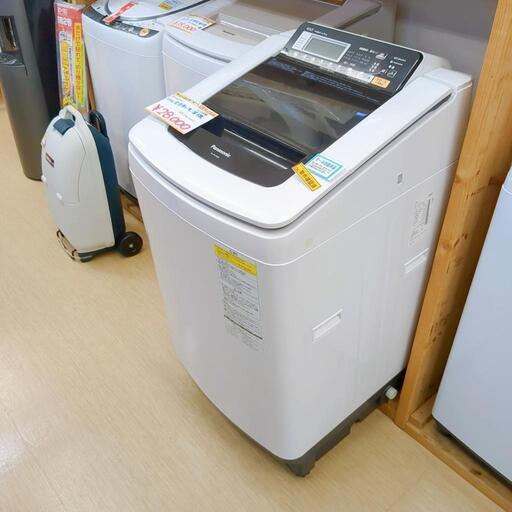◆Panasonic◆全自動洗濯機、NA-FW100S1、10㎏、2015年製、動作確認済(保証３ヵ月）・洗浄・除菌済み【こちらは店舗です。浜村鹿野温泉ICから3分 買取本舗 宮本リサイクル 営業時間9～19時 定休日水曜のみ←連絡できませんm(_ _)m】