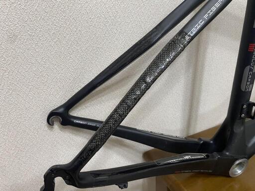 kuota kom evo フルカーボンフレームセット補修あり
