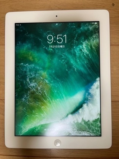 【値下げ】iPad 第四世代 Wi-Fiモデル 32GB ホワイト　A1458