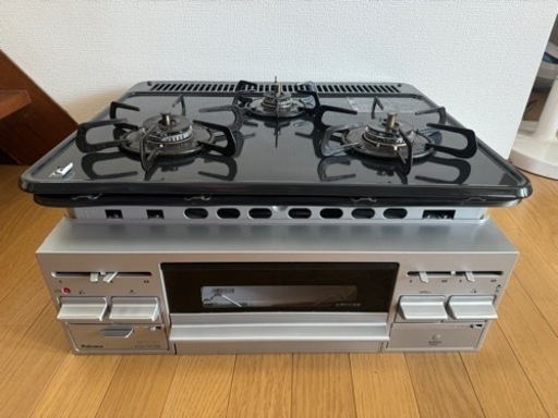 グリル未使用品 パロマ ビルトイン3口コンロPKD-N36S