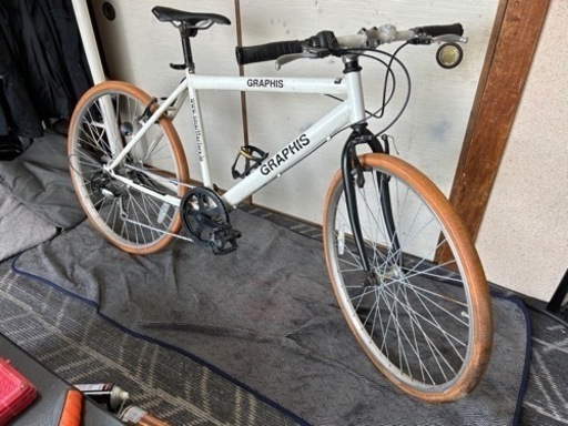 クロスバイク26インチSHIMANO6段変速、即乗りOK