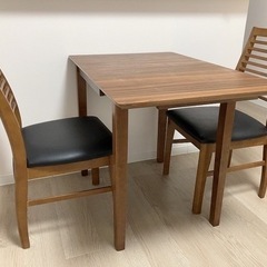 ジモティ来店特価!! 4人ダイニングセット マナベ J-0830