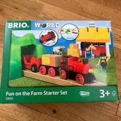  BRIO ブリオ バッテリーパワー機関車ファームレールセット