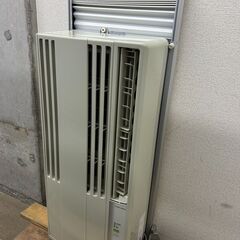 窓エアコン＞ 状態比較的キレイ 動作確認OK 配達、取り付けOK
