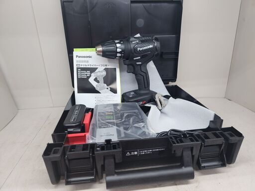 【引取限定】Panasonic　14.4V/18Vデュアル充電式ドリルドライバ　EZ74A3LJ2F-B【安佐北店】【未使用】