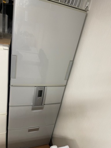 シャープ 冷蔵庫（415L・左右開き） SJ-HL42P-S　手渡のみ