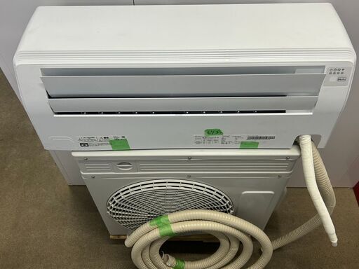 ＜専門店の中古エアコン　セール中＞上位機種　６～８畳用　2022年製　換気機能付き　ハイセンス