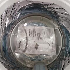 ★ジモティー割あり★5.5kg洗濯機　Hisense　HW-T55C　2021年製　高さ(H)90× 幅(W)49× 奥行(D)49（cm)　【joh1808】